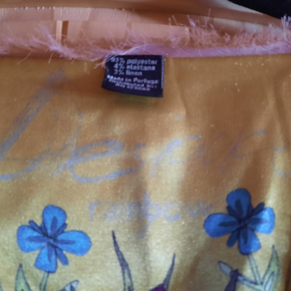 Desigual Short Sleeve Top. Sz. M - Picture 4 of 12